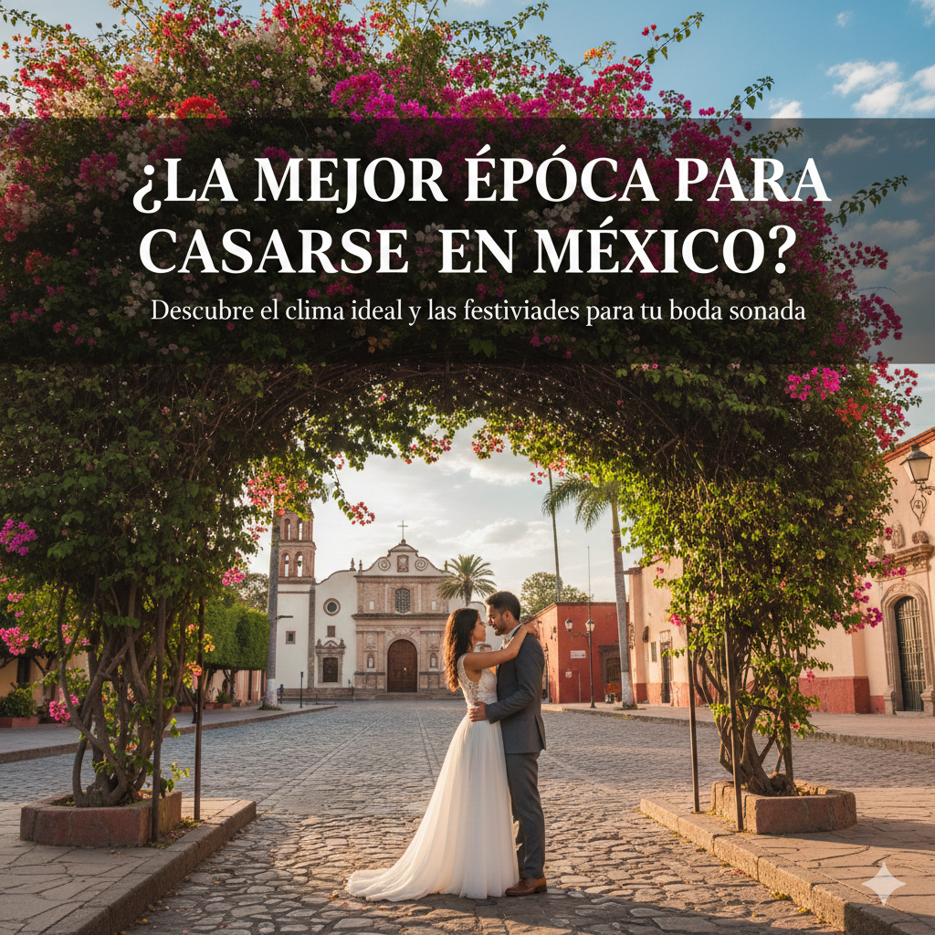 ¿La mejor época para casarse en México?