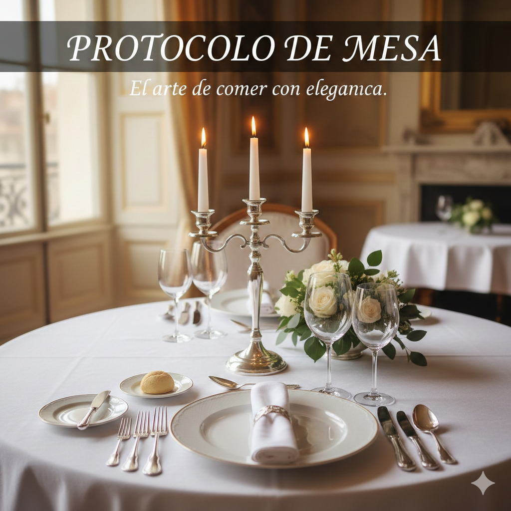 PROTOCOLO EN LA MESA